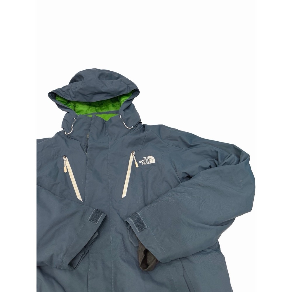 The North Face Men's Bansko Jacket Hooded Green HyVent Size L